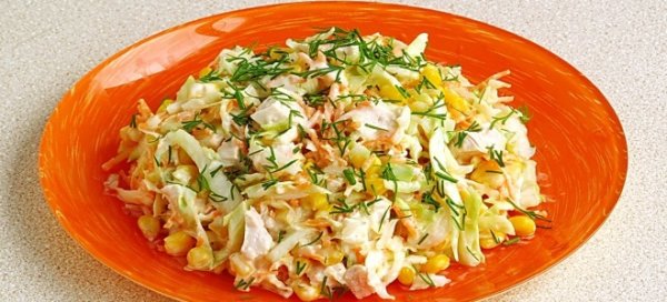 Самая вкусная витаминная закуска.13 рецептов салатов из капусты.